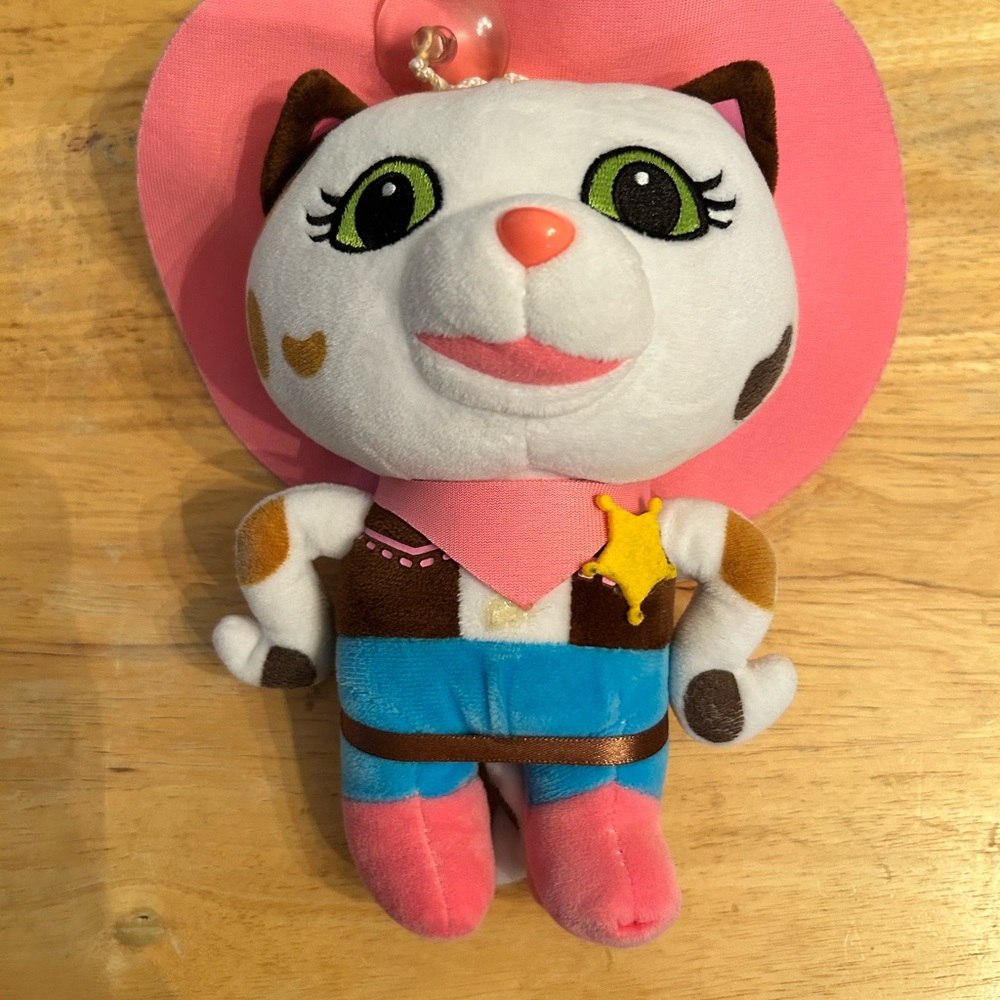 Disney Jr Sherrif Callie’s Wild West Plush Toy with Pink Hat